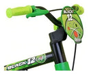Bicicleta Infantil Nathor Aro 12 Menino Black De 2 A 5 Anos Cor Preto/Verde