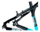 Quadro Vikingx Tuff X-25 Aro 26 Aluminio Dirt Jump Bike Cor Preto/Azul