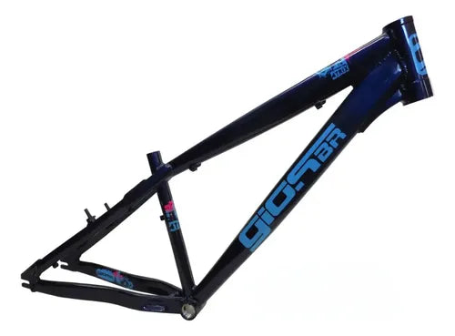 Quadro 26 Gios 4trix Tam. 14 Wheeling / Grau Diversas Cores Cor Azul Escuro/azul Claro